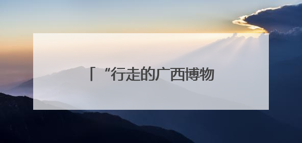 “行走的广西博物馆”系列活动启动 红色课堂进校园