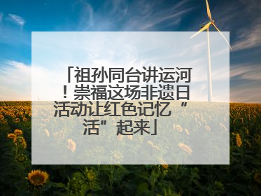 祖孙同台讲运河！崇福这场非遗日活动让红色记忆“活”起来