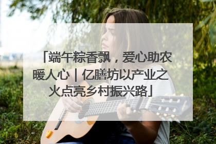 端午粽香飘，爱心助农暖人心｜亿膳坊以产业之火点亮乡村振兴路
