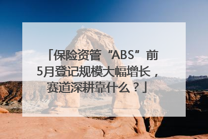 保险资管“ABS”前5月登记规模大幅增长，赛道深耕靠什么？
