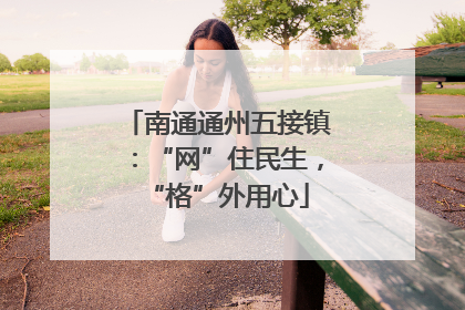 南通通州五接镇：“网”住民生，“格”外用心