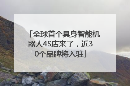 全球首个具身智能机器人4S店来了，近30个品牌将入驻