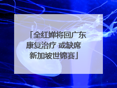 全红婵将回广东康复治疗 或缺席新加坡世锦赛