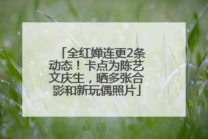 全红婵连更2条动态！卡点为陈艺文庆生，晒多张合影和新玩偶照片