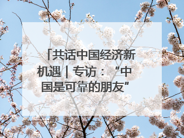 共话中国经济新机遇｜专访：“中国是可靠的朋友”——访马来西亚种植及原产业部副部长陈泓缣
