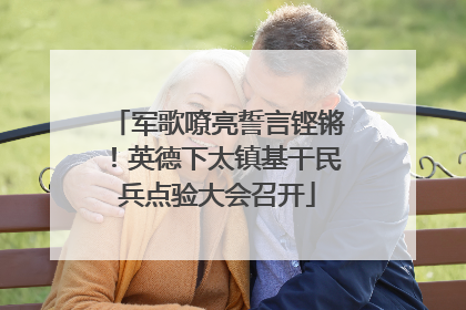 军歌嘹亮誓言铿锵！英德下太镇基干民兵点验大会召开