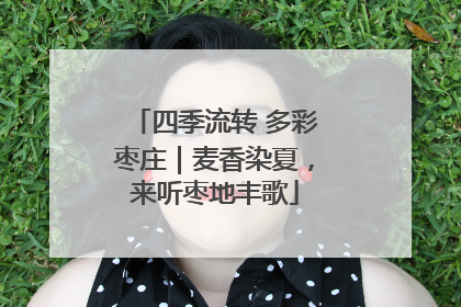 四季流转 多彩枣庄｜麦香染夏，来听枣地丰歌