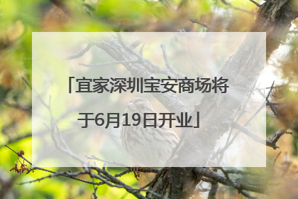宜家深圳宝安商场将于6月19日开业