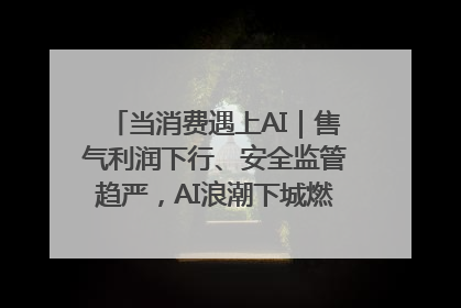 当消费遇上AI｜售气利润下行、安全监管趋严，AI浪潮下城燃企业如何破局