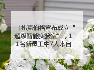 扎克伯格宣布成立“超级智能实验室”，11名新员工中7人来自OpenAI