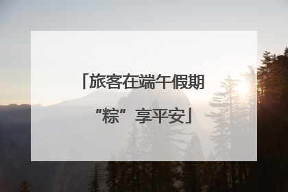 旅客在端午假期“粽”享平安