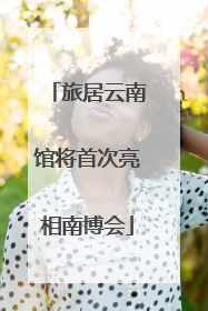 旅居云南馆将首次亮相南博会