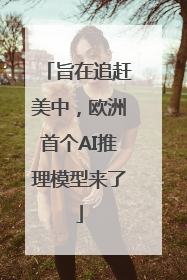 旨在追赶美中，欧洲首个AI推理模型来了