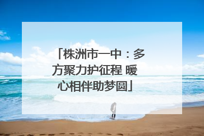 株洲市一中：多方聚力护征程 暖心相伴助梦圆