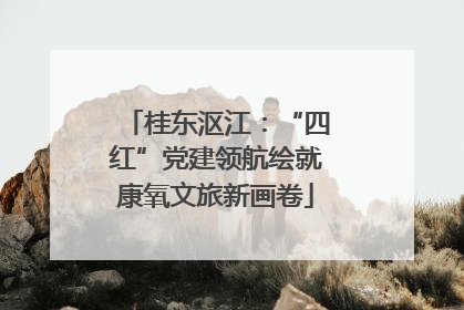 桂东沤江：“四红”党建领航绘就康氧文旅新画卷