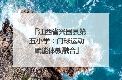江西省兴国县第五小学：门球运动赋能体教融合