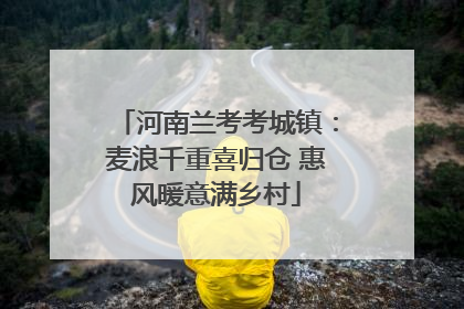 河南兰考考城镇：麦浪千重喜归仓 惠风暖意满乡村