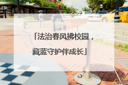 法治春风拂校园，藏蓝守护伴成长
