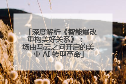 深度解析《智能爆改 重构美好关系》：一场由马云之问开启的美业 AI 转型革命