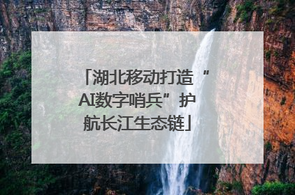 湖北移动打造“AI数字哨兵”护航长江生态链