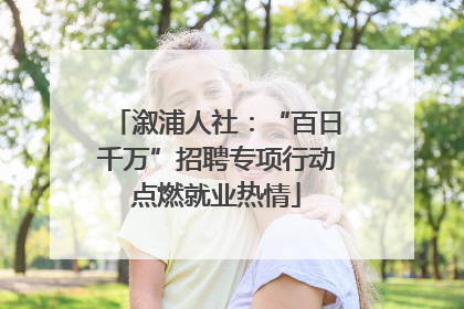 溆浦人社：“百日千万”招聘专项行动点燃就业热情