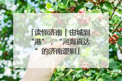 读懂济南｜由城到“港”，“河海直达”的济南逻辑