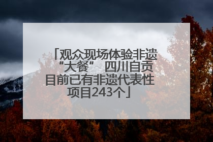 观众现场体验非遗“大餐” 四川自贡目前已有非遗代表性项目243个