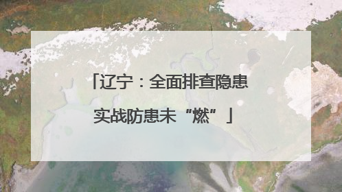 辽宁：全面排查隐患 实战防患未“燃”