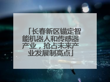 长春新区锚定智能机器人和传感器产业，抢占未来产业发展制高点