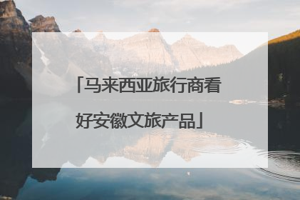 马来西亚旅行商看好安徽文旅产品