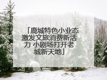 鹿城特色小业态激发文旅消费新活力 小剧场打开老城新天地